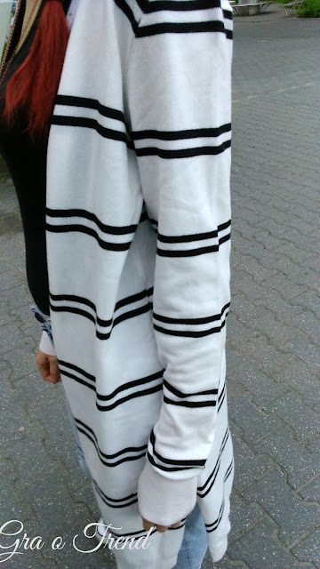Oasap.com, Conciste Stripe Knitted Cardigan