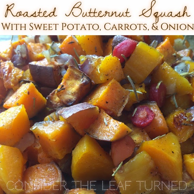 Roasted Butternut Squash with Sweet Potato, Carrots, and Onion Recipe
