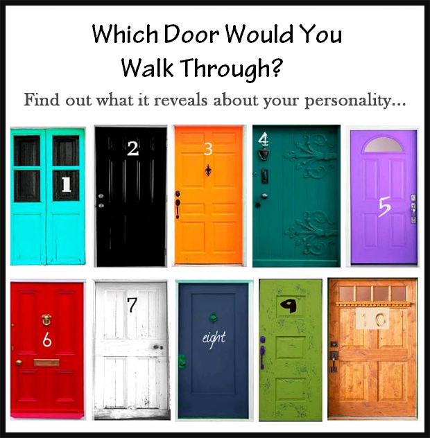 What Door Would You Walk Through? ~ PERSONALITY TEST ~