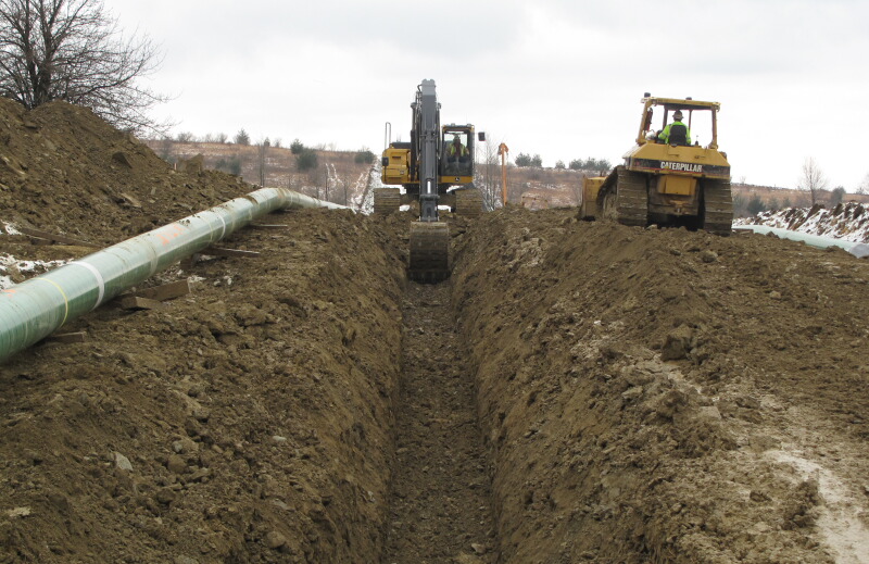The Joyce Road Neighborhood Pipeline Construction