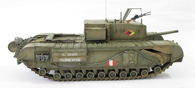 Panzerserra Bunker Military Scale Models In 1 35 Scale Churchill 3 Inch cwt Gun Carrier Case Report