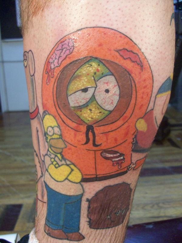 Funny Homer Tattoos.