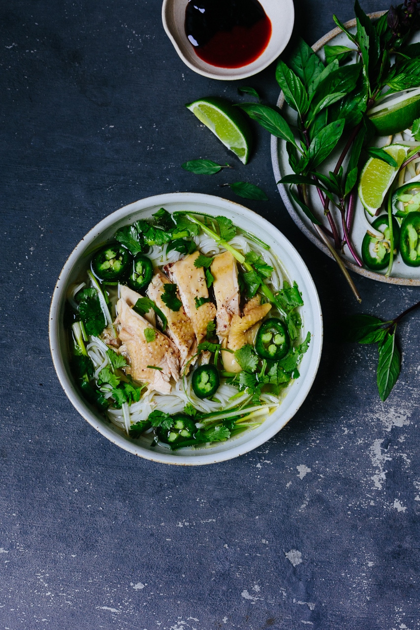 Beyond Sweet and Savory: Pho Ga Vietnamese chicken noodle soup