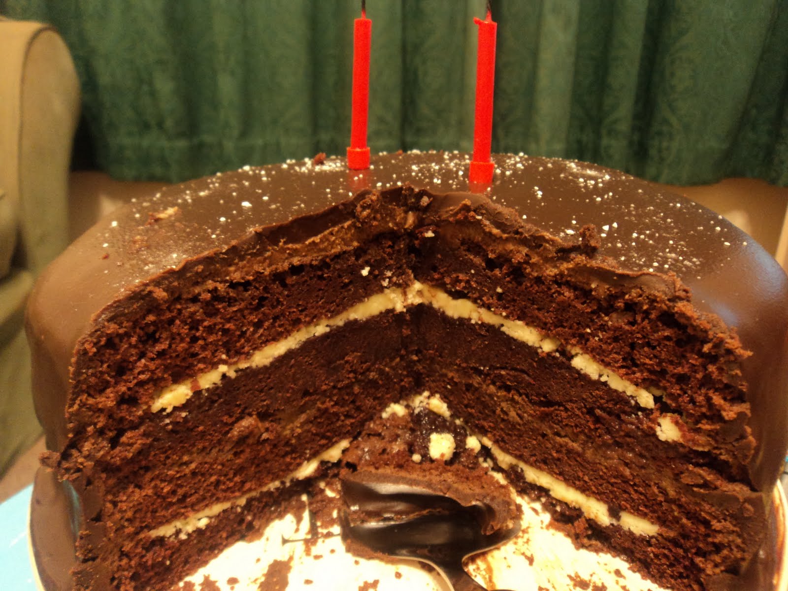 Simply Mama ♥: Chocolate Indulgence Cake for Aiman's 