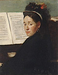 MADEMOISELLE DIHAU AU PIANO - 1888