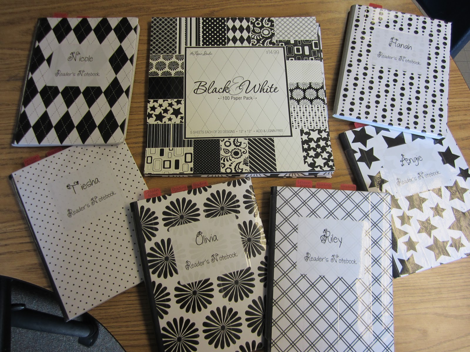 High school happenings reader s notebooks