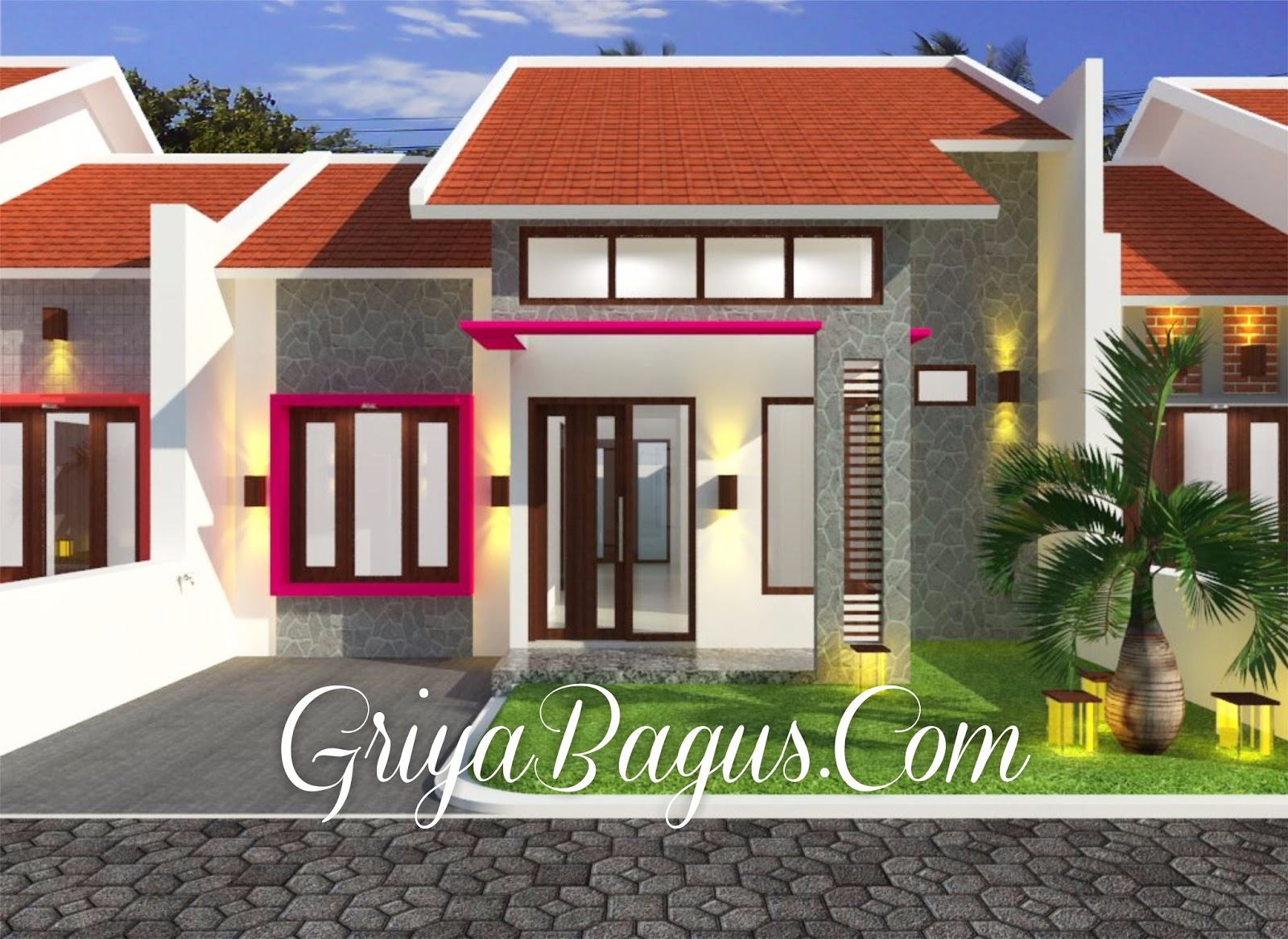 Contoh Desain Rumah Minimalis Tipe 55 110 M2 Di Yogyakarta Kavling Contoh Desain Rumah Minimalis Tipe 55 110 M2 Di Yogyakarta Kavling
