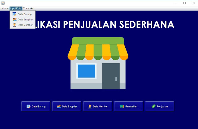 Aplikasi Penjualan Sederhana Netbeans Goindoti