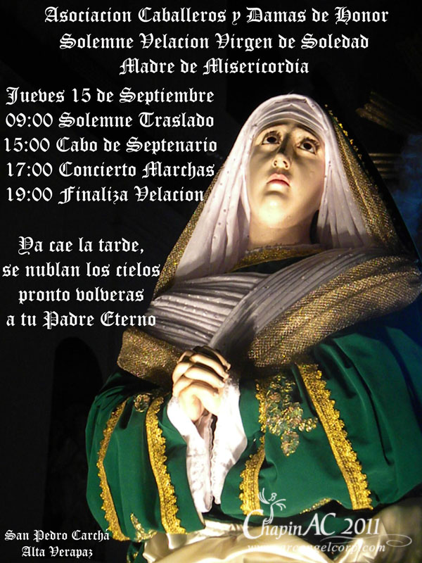 Afiches: San Pedro Carcha