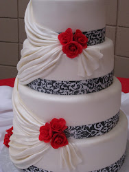 cake roses drapped vinson monica pm posted