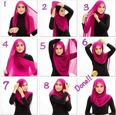 model kerudung segi empat model kerudung segi empat
