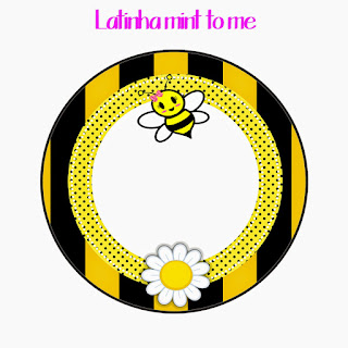 Baby Bee Toppers or Free Printable Candy Bar Labels.