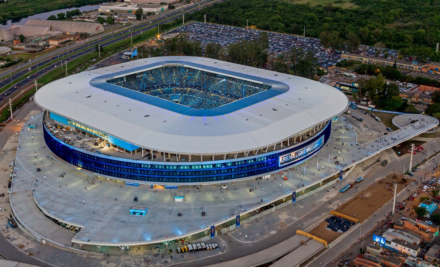 Arena do Grêmio  Porto Alegre, Brazil  World full of Art