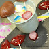 Bombones helados de fresa gracias a los moldes de Lekué. Especial San Valentín.