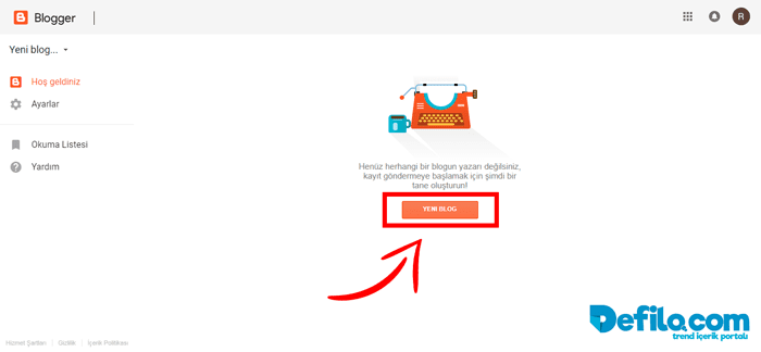 Ücretsiz Blog Açma Blogspot Açmak
