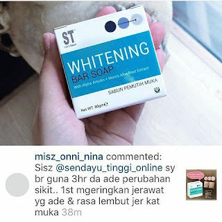 Whitening Bar soap Sendayu Tinggi