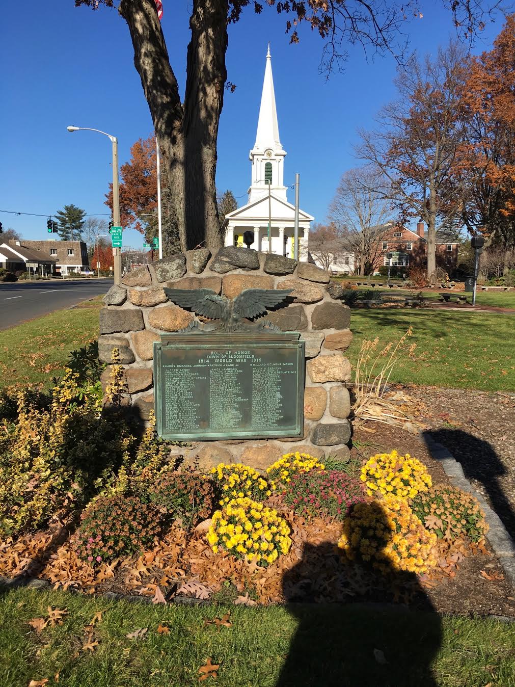 Tangled Roots and Trees: Honor Roll: Town of Bloomfield, Connecticut, Town Green