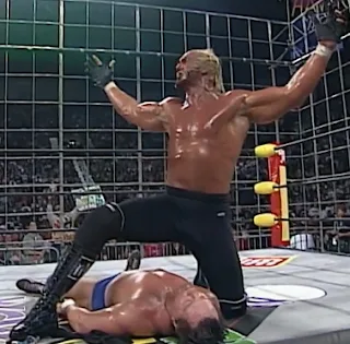 WCW Halloween Havoc 1997 - Piper vs. Hogan in a cage 2