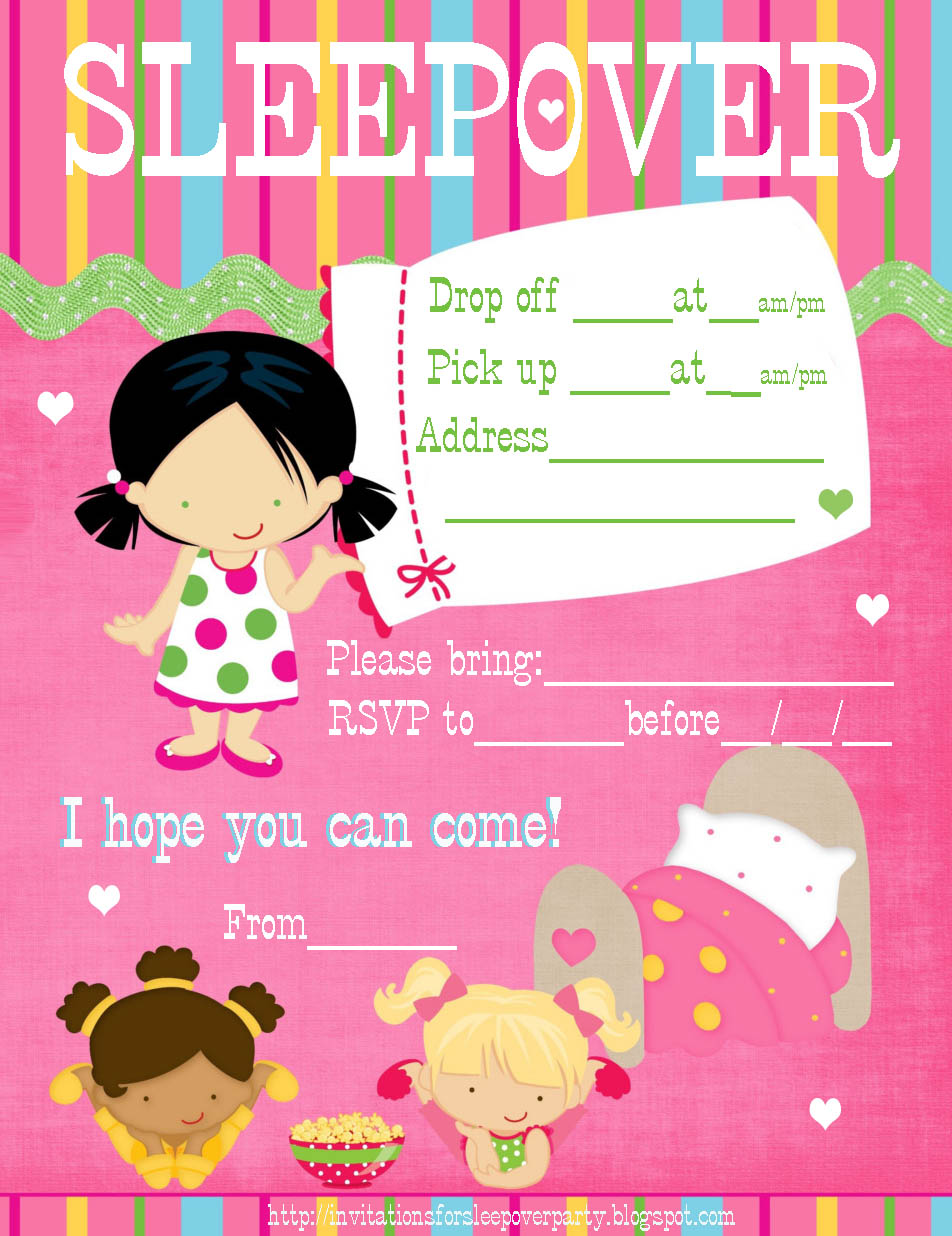 free-sleepover-invitation-templates-printable