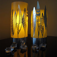 Vinyl and Foil Lanterns