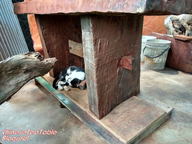 Merbau Tea Table