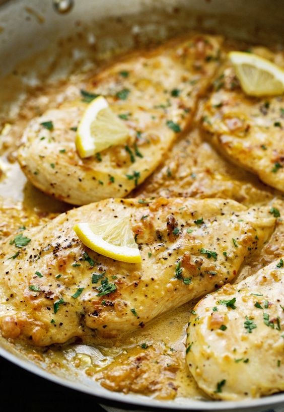 ONE SKILLET CHICKEN WITH LEMON GARLIC CREAM SAUCE #oneskillet #chicken #chickenrecipes #lemon #garlic #cream #sauce #healthyfood #healthyrecipes #healthychickenrecipes ONE SKILLET CHICKEN WITH LEMON GARLIC CREAM SAUCE #oneskillet #chicken #chickenrecipes #lemon #garlic #cream #sauce #healthyfood #healthyrecipes #healthychickenrecipes