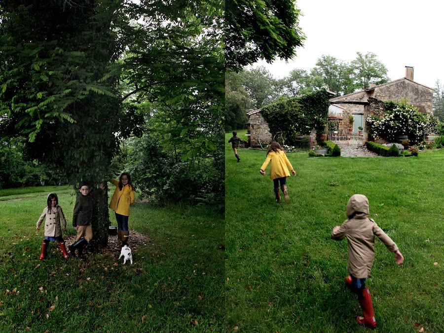 Niños en el campo. Burdeos