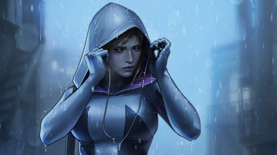 Spider-Gwen, Marvel, Gwen Stacy, 4K, #6.1160
