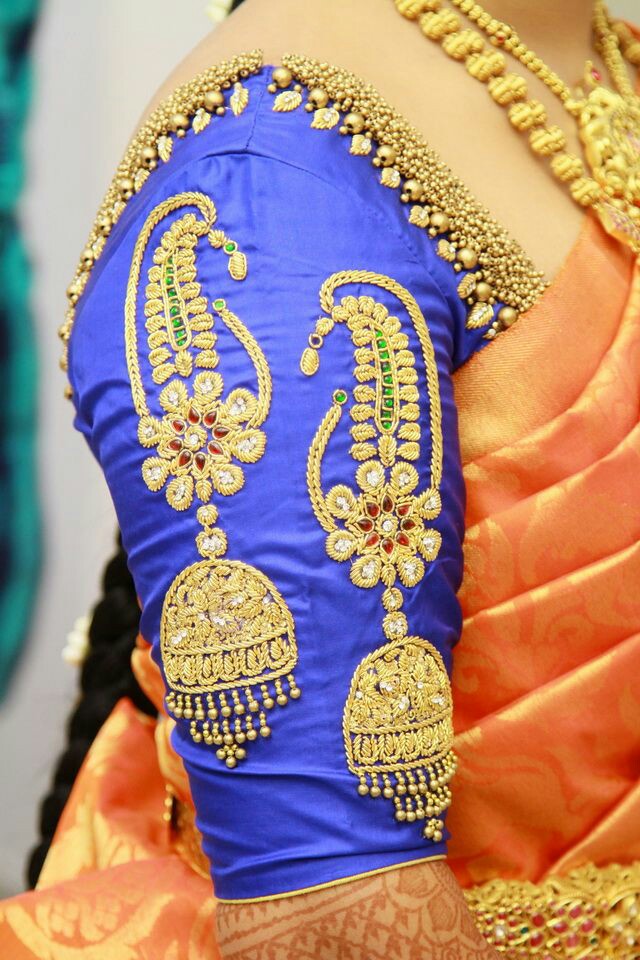 50+ Trendy Saree Blouse Sleeve Styles to try this wedding season