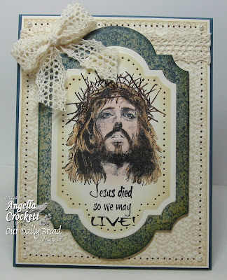 Our Daily Bread designs "Crown of Thorns", "Crocheted Background" Designer Angie Crockett