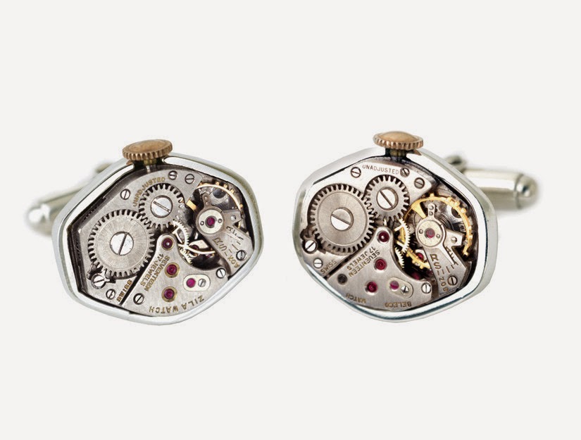 "Watch Cufflinks"