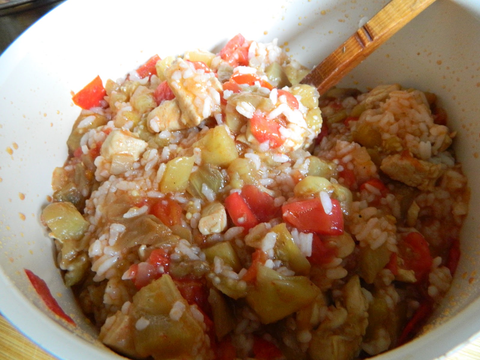 Weekend Passion umplute cu piept de pui si orez