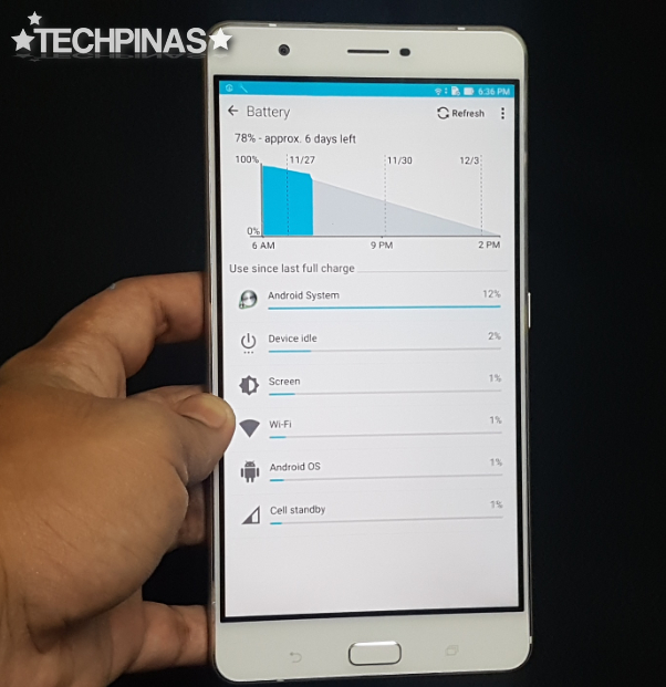 Asus ZenFone 3 Ultra Battery Life Test