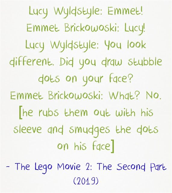 Movies Quotes: The Lego Movie 2: