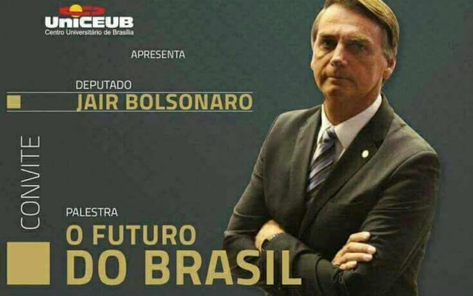 APÓS POLÊMICA, FACULDADE DO DF NEGA PALESTRA COM JAIR BOLSONARO
