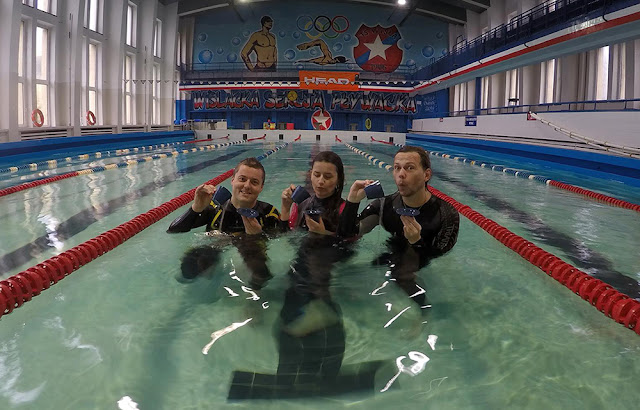 No Tea No Free - Freediving Team - Michał Bochenek, Justyna Oleś, Jacek Polak