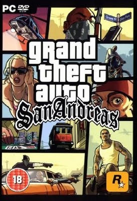 GTA San Andreas DVD