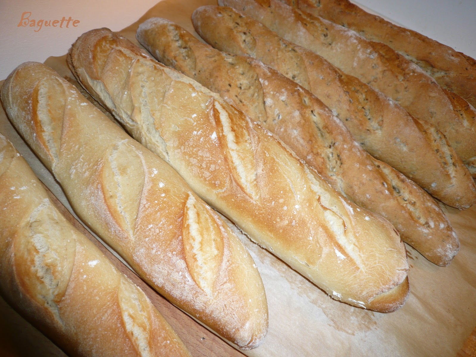 Mes petites douceurs: Baguette maison