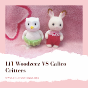 Li'l Woodzeez VS Calico Critters- Toy Review/Comparison