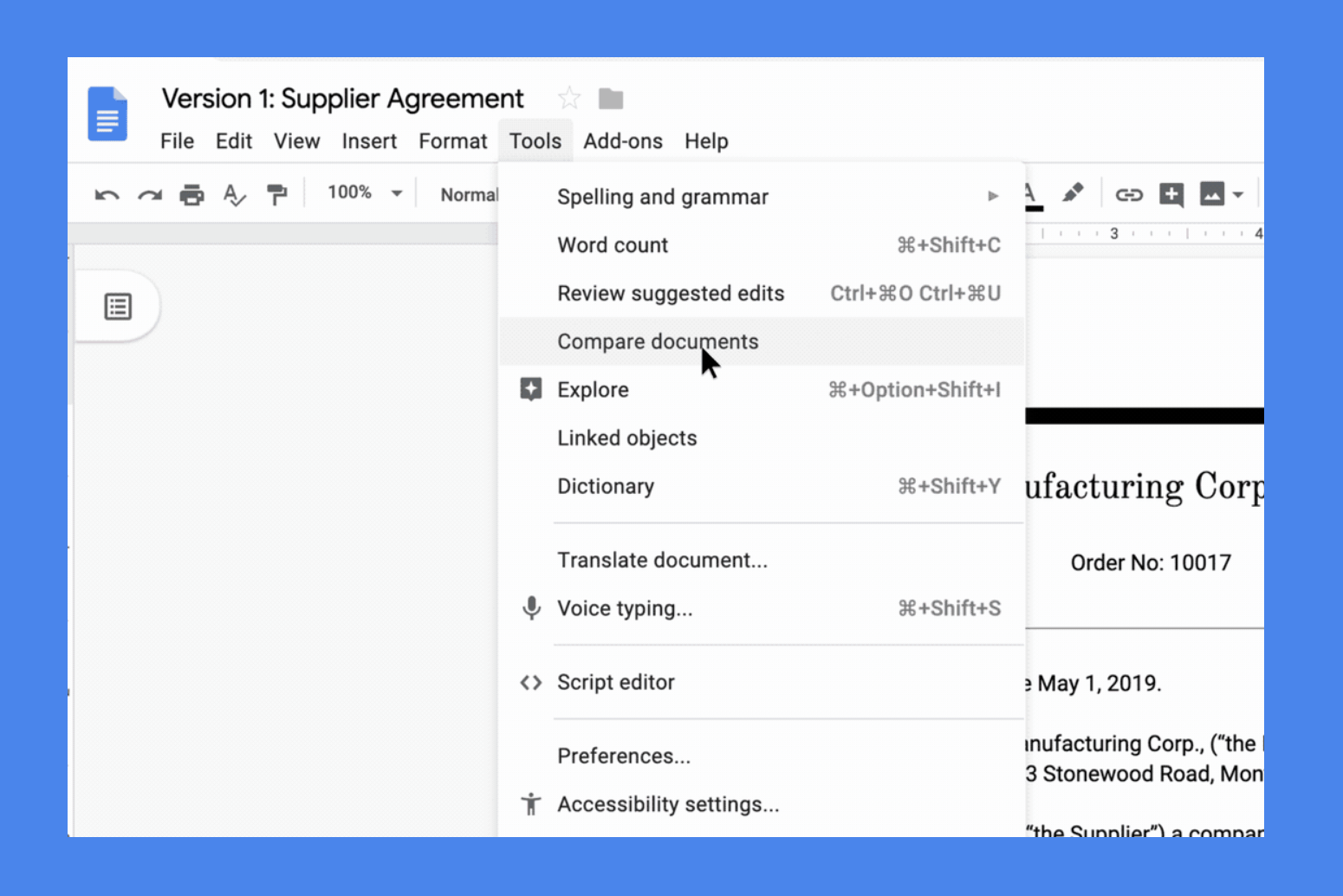 google docs google drive difference