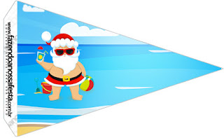 Christmas in the Caribbean: Free Party Printables. Christmas in the Caribbean: Free Party Printables
