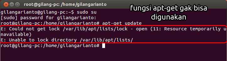 Could not lock file. Lock list png.