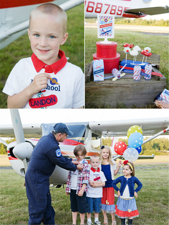 Little Aviator Airplane Inspired Birthday Party Ideas and Printables