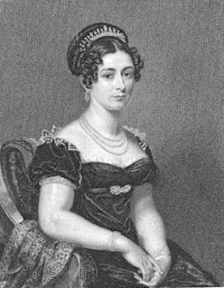 The Duchess of Kent, Queen Victoria's mother From La Belle Assemblée (1825)