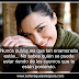 Nunca publiques que tan enamorada estas no sabes quien se puede estar riendo de los cuernos que te estan poniendo