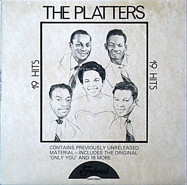 Lunch Records The Platters, The Platters 19 Hits (1978) r. 195459