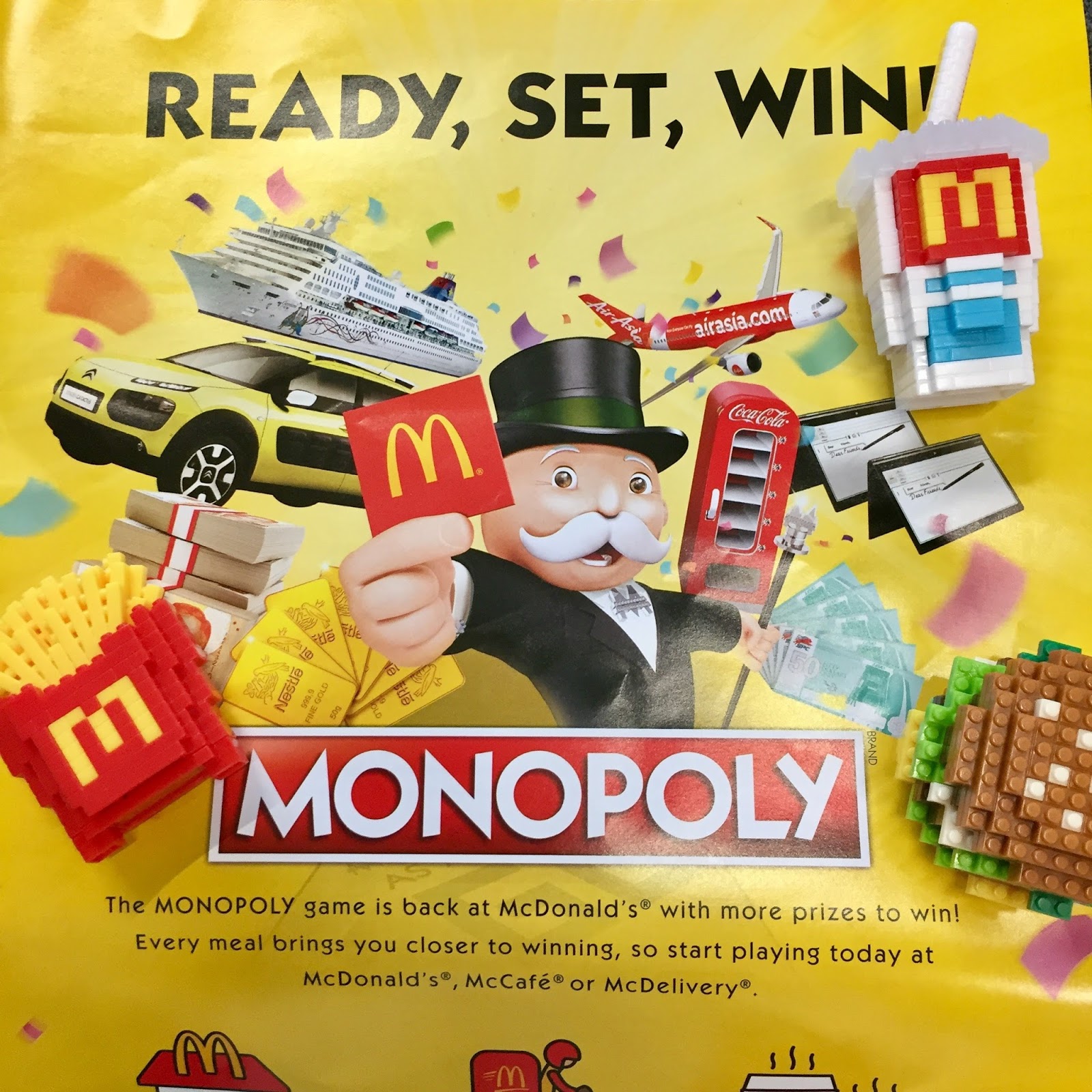 McDonald's Monopoly Is Back with Bigger Prizes! CAMEMBERU