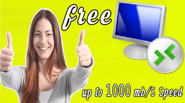 Get Free Rdp VPS For 1 Month  up to 500MB Speed (You can renew for free)