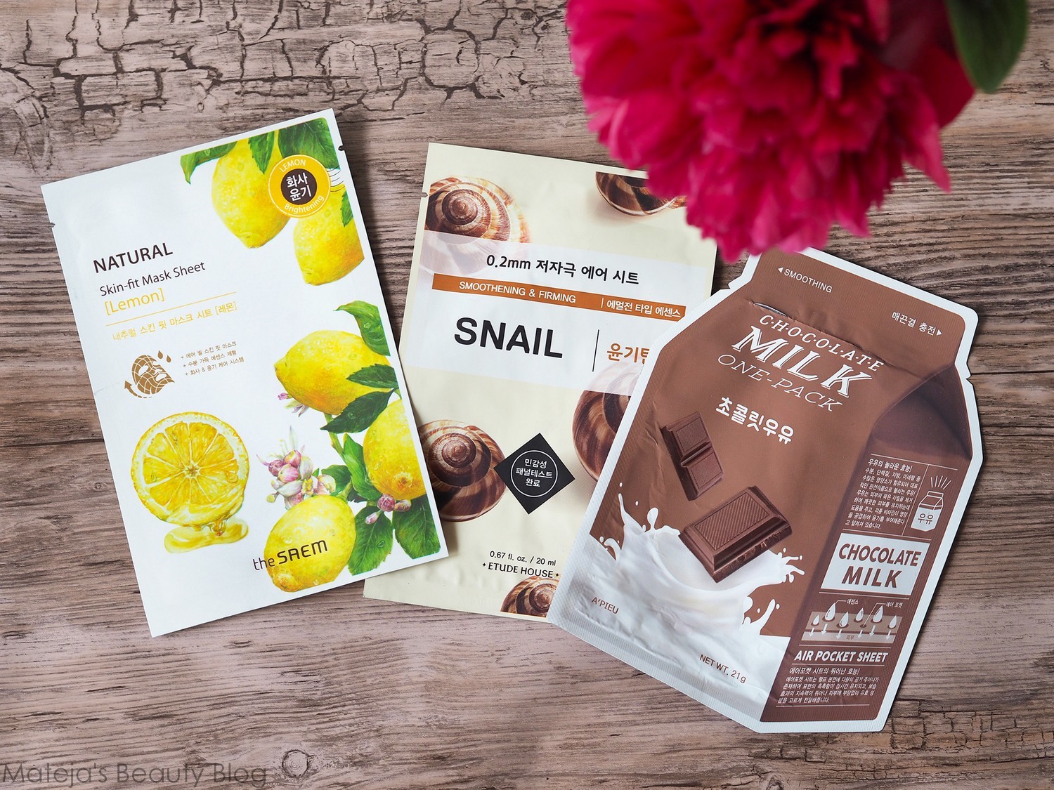 Download Sheet Masks A Pieu Etude House The Face Shop And The Saem Mateja S Beauty Blog PSD Mockup Templates