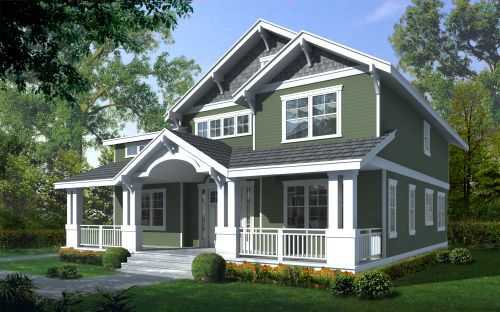Download this Craftsman Style Home Plans picture